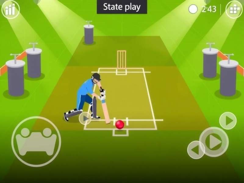 Cricket Premier Arena game screenshot